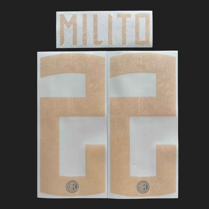 Milito nameset FC Inter mashup 18-19