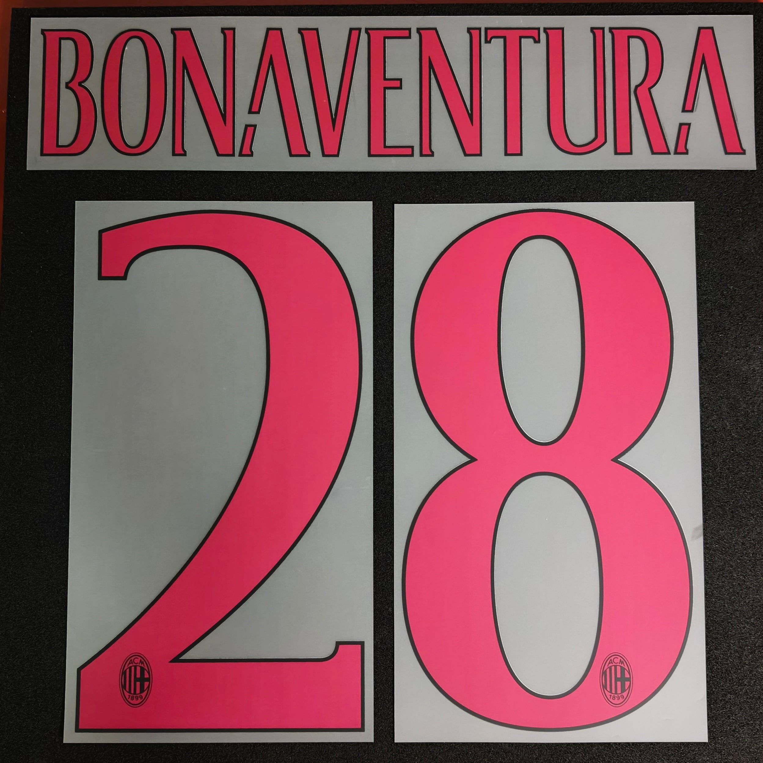 Bonaventura nameset AC Milan away