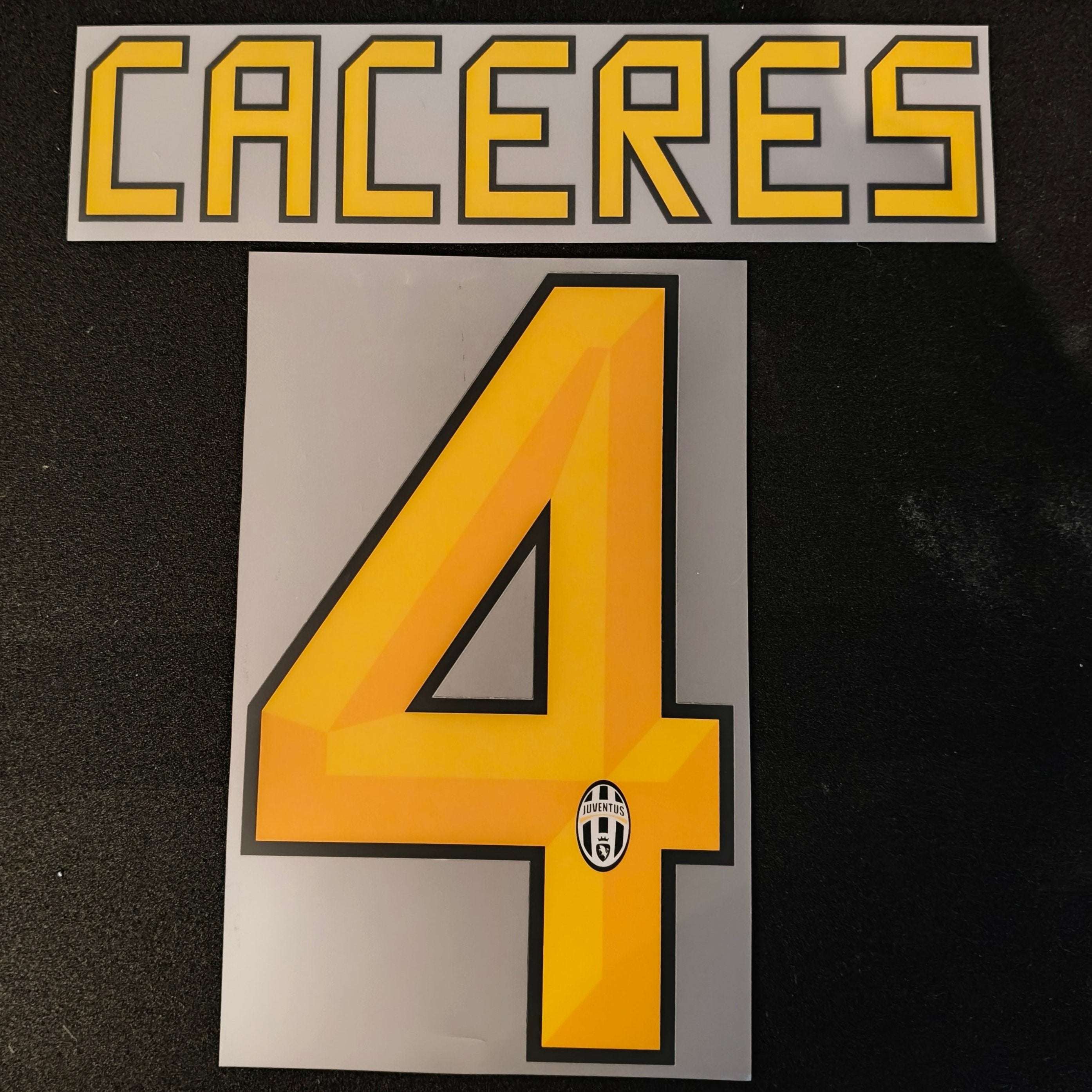 Caceres nameset FC Juventus