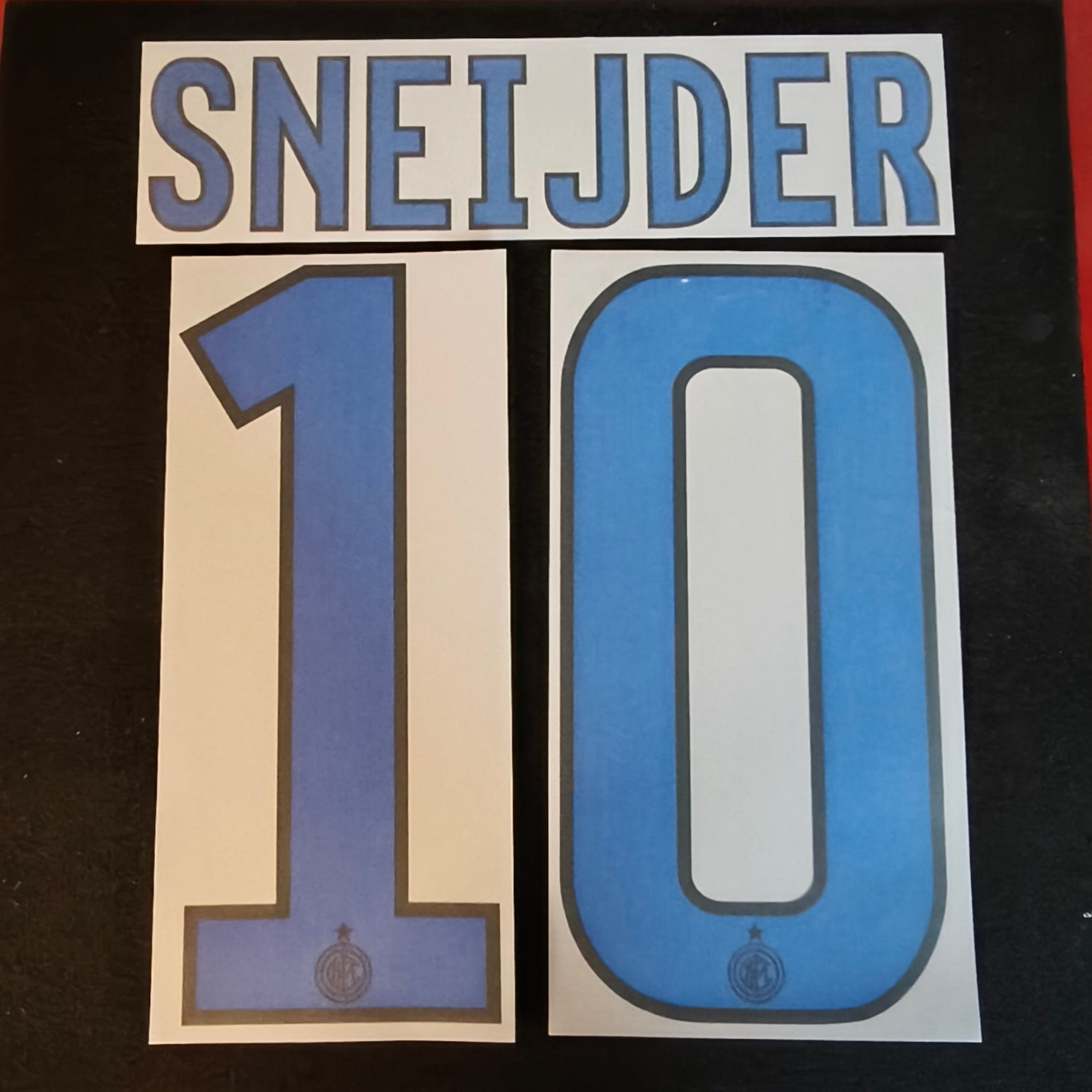 Sneijder nameset FC Inter