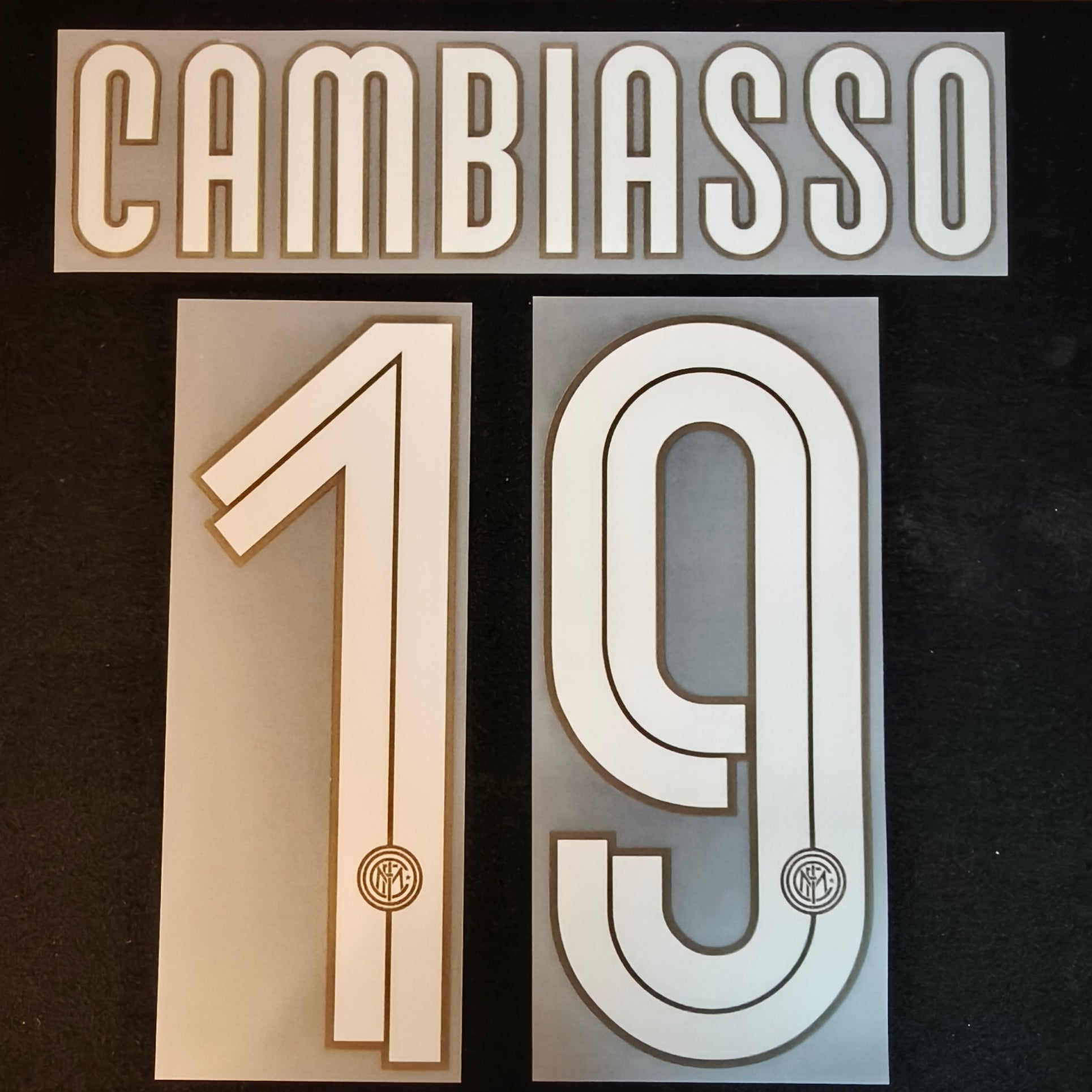 Cambiasso nameset FC Inter