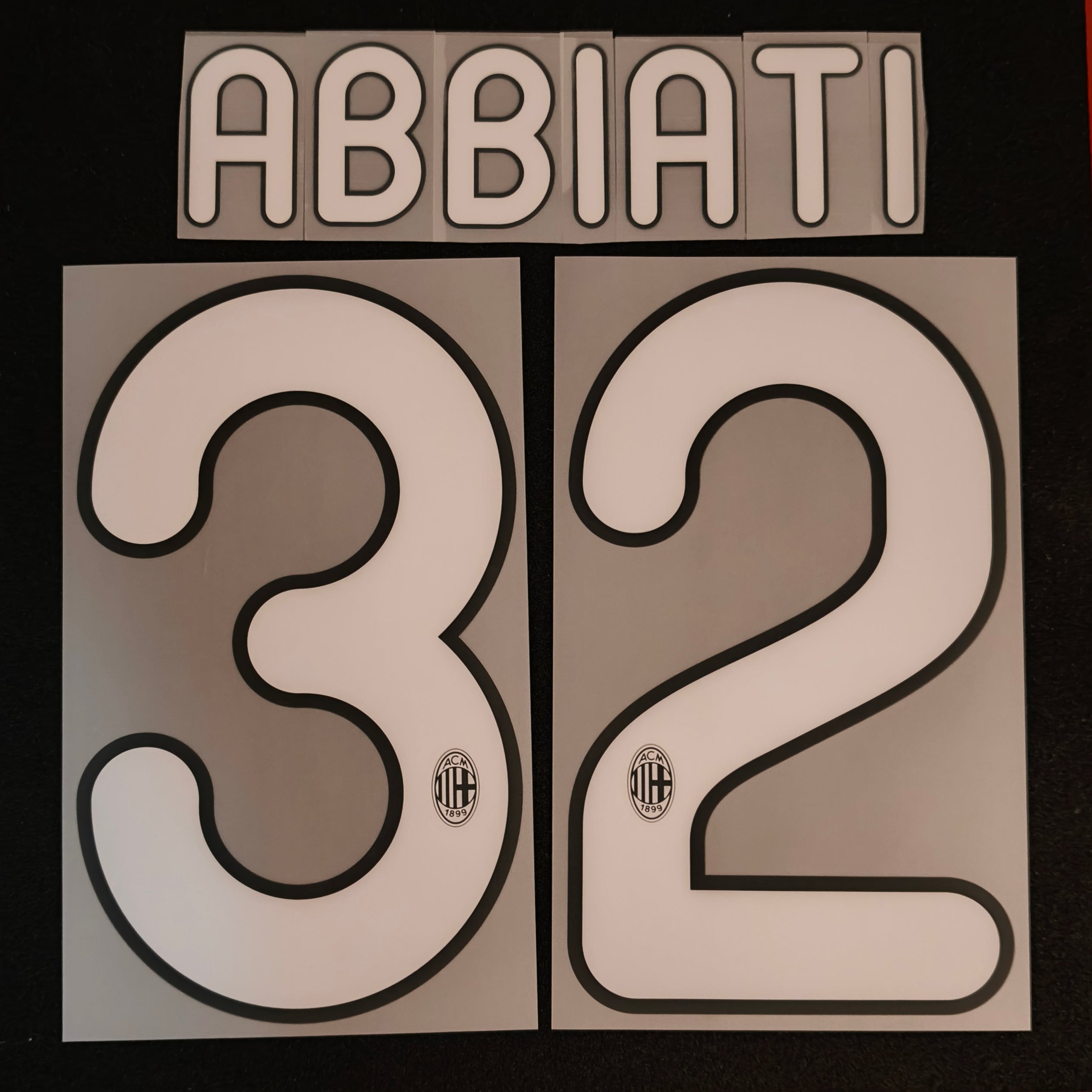 Abbiati nameset AC milan