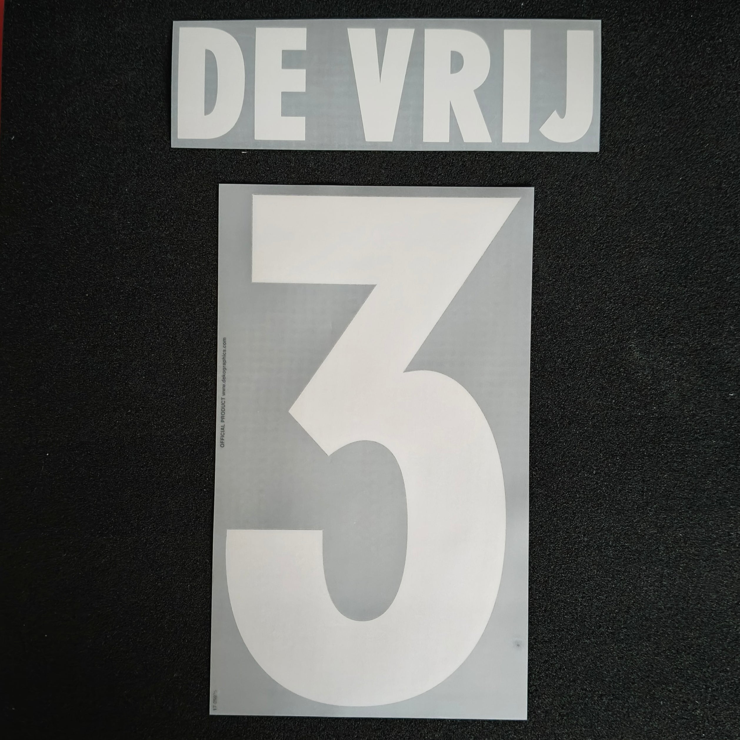De Vrij nameset SS Lazio
