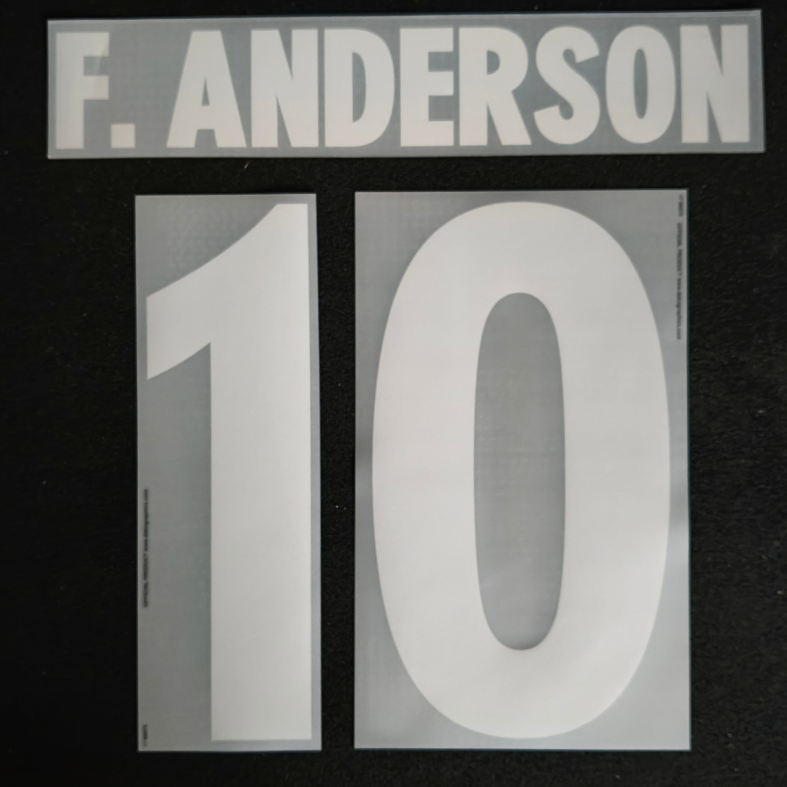 F. Anderson nameset SS Lazio