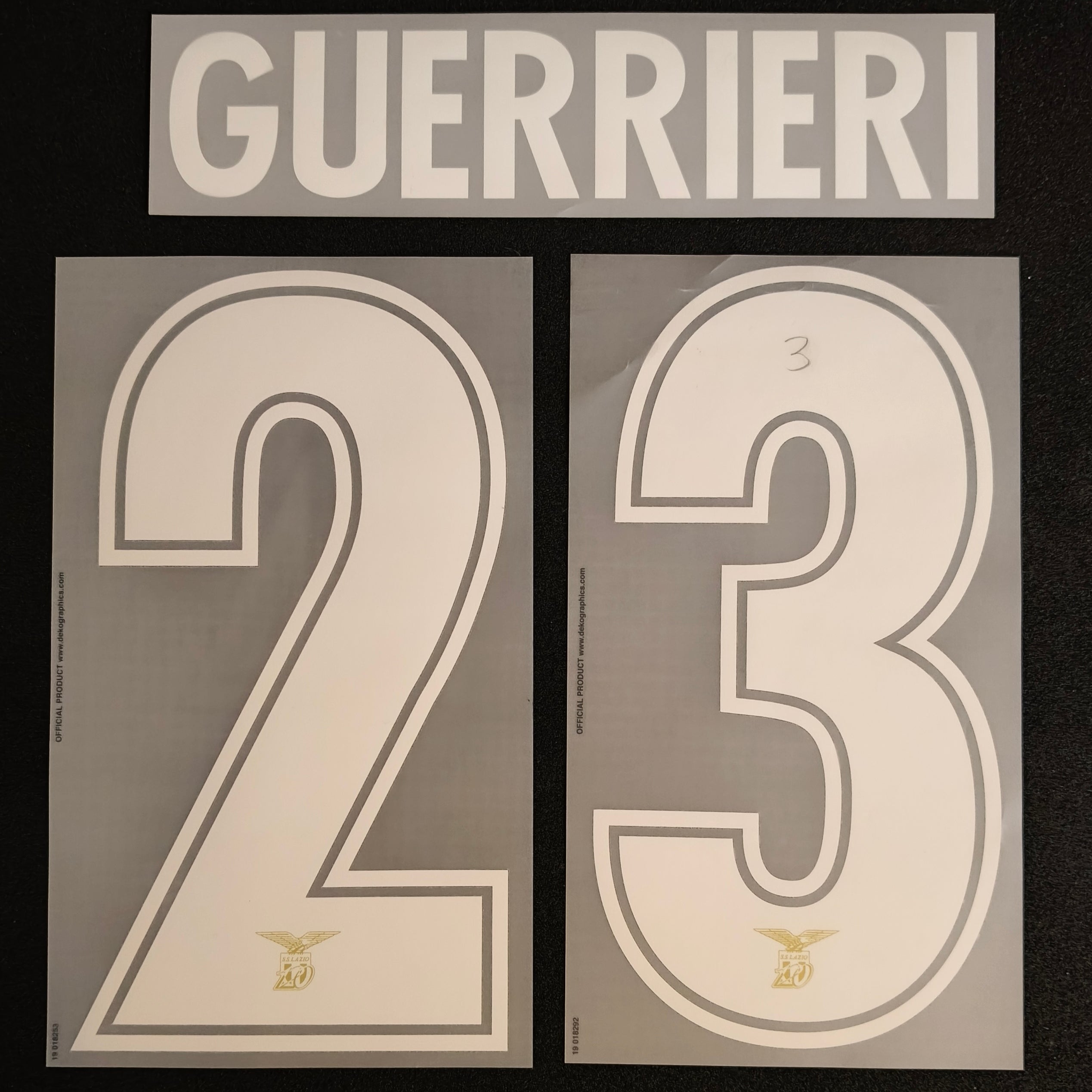 Guerrieri nameset SS Lazio 120 anni