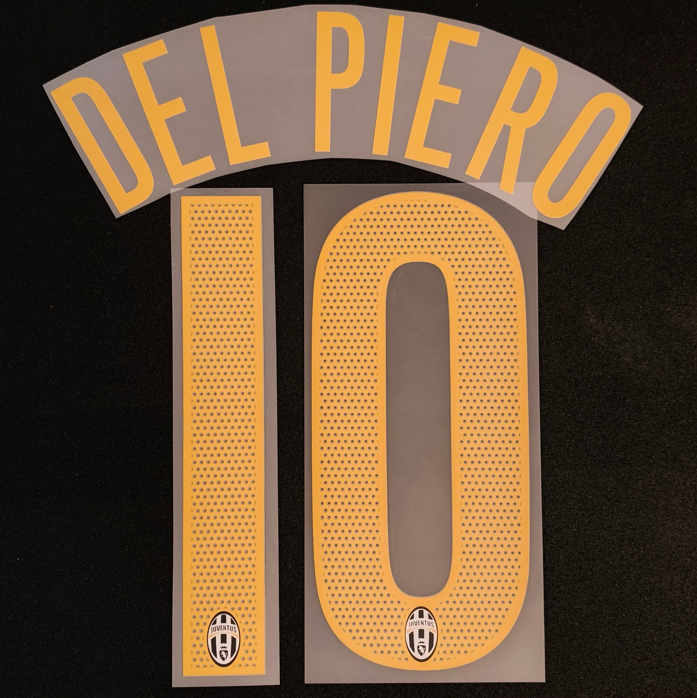 Del Piero nameset FC Juventus