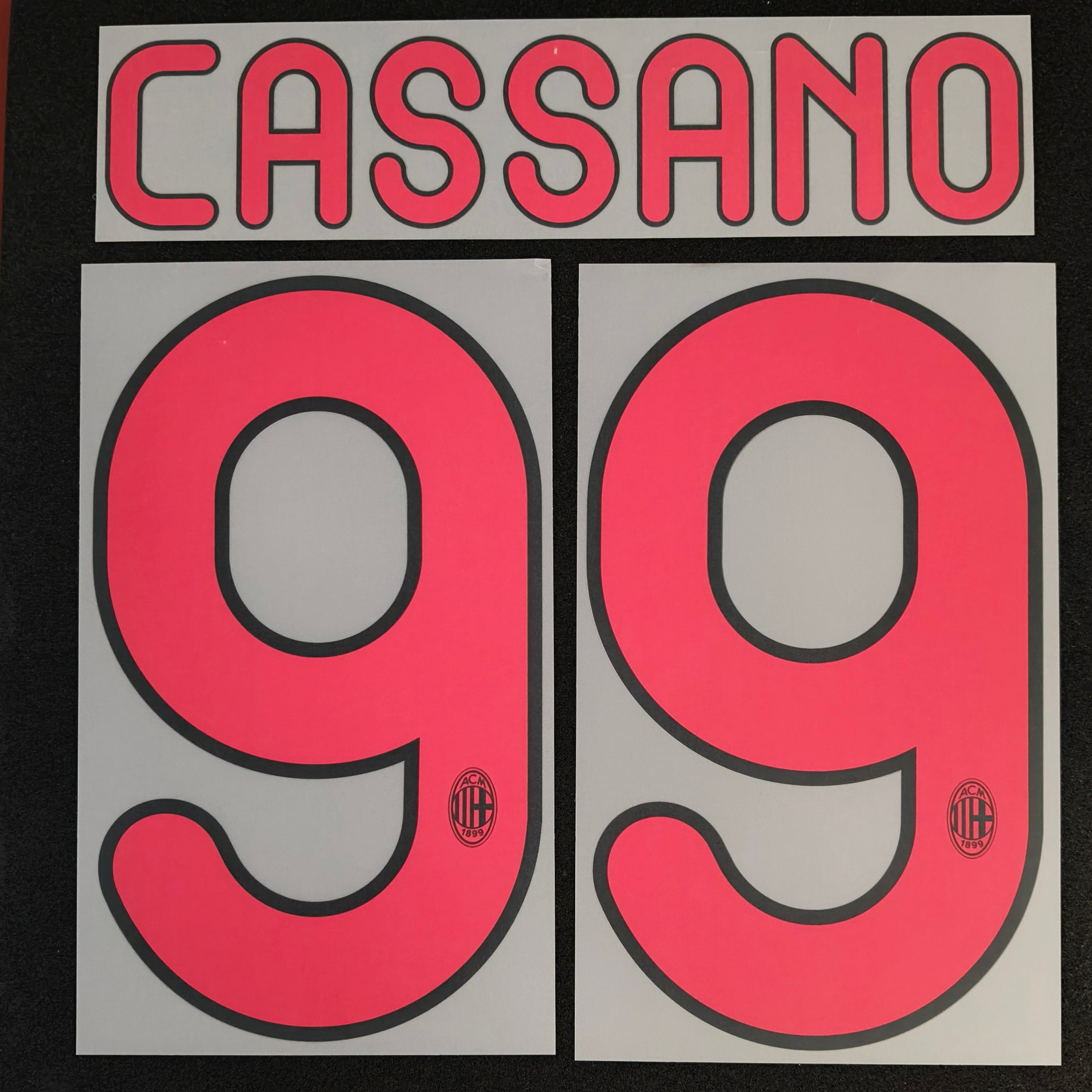 Cassano nameset AC Milan 11-12