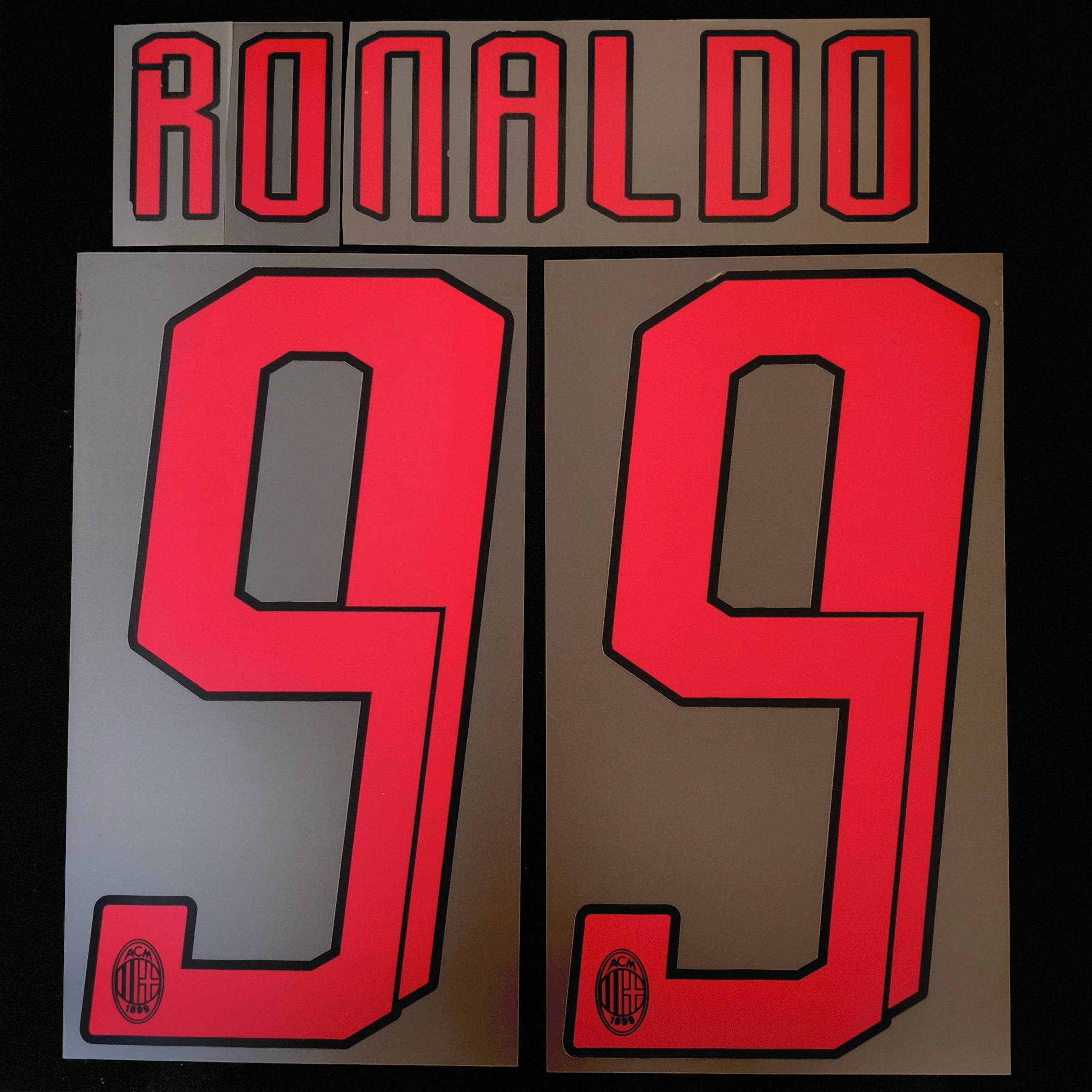 Ronaldo nameset AC Milan away 07-08