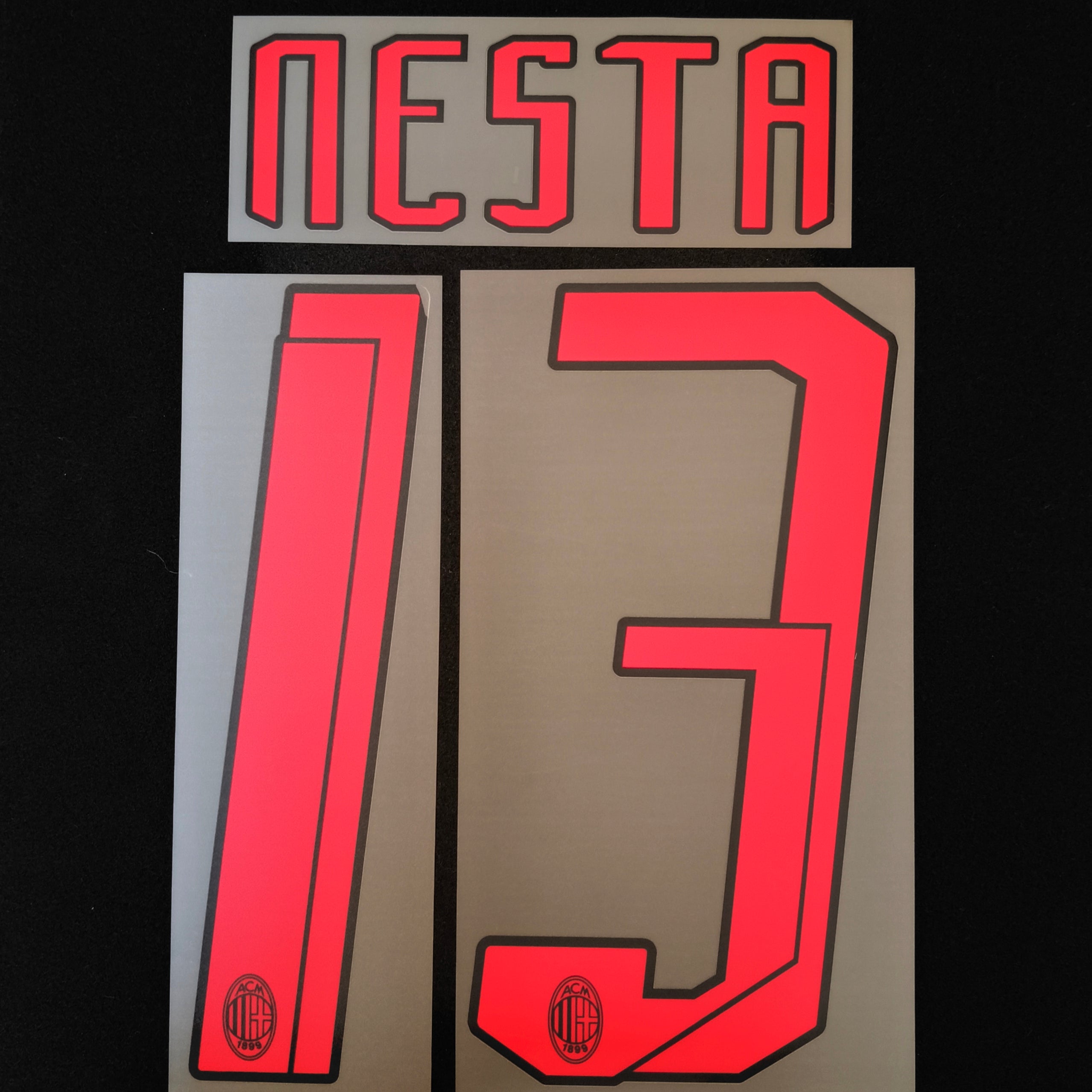 Nesta nameset AC Milan away 07-08