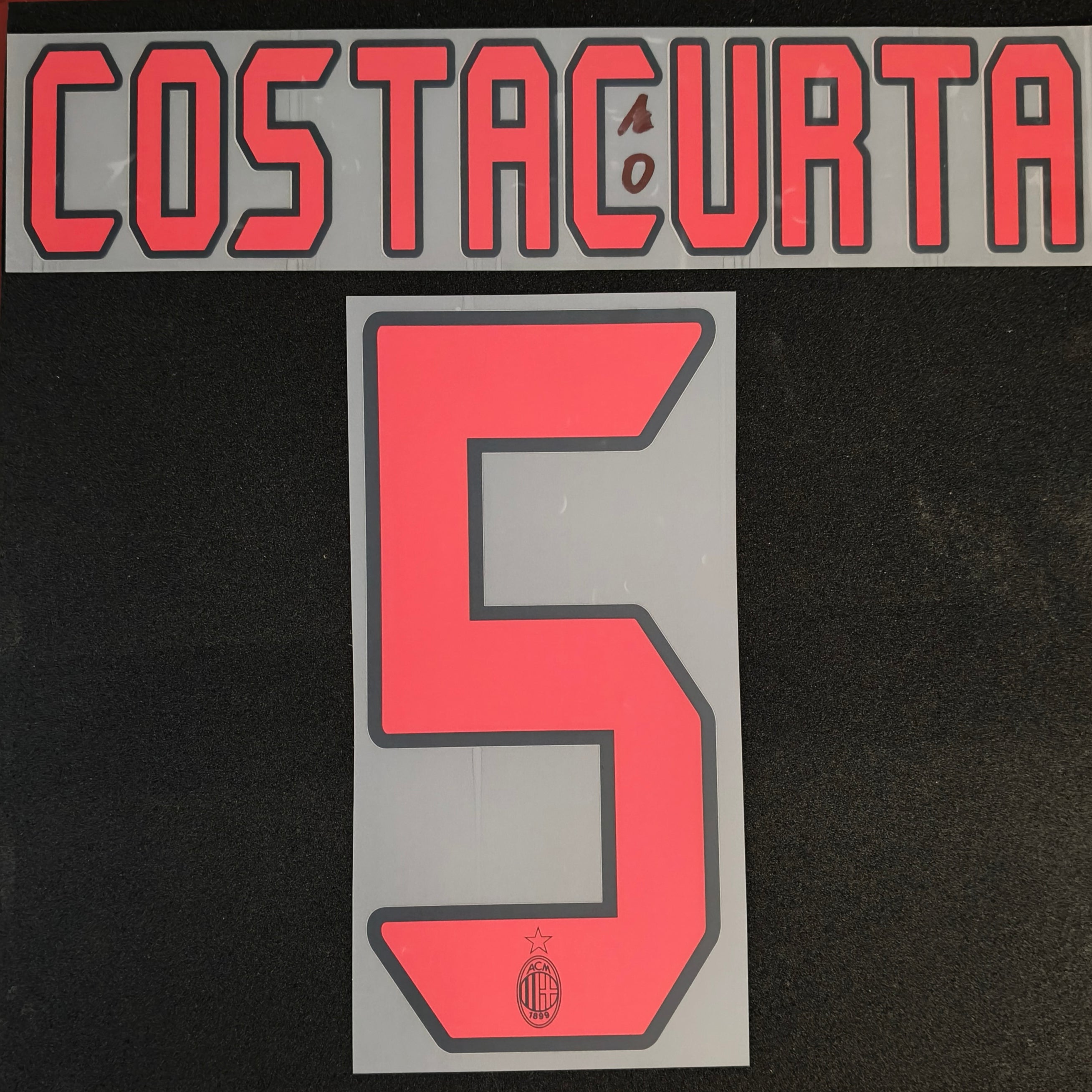 Costacurta nameset AC Milan