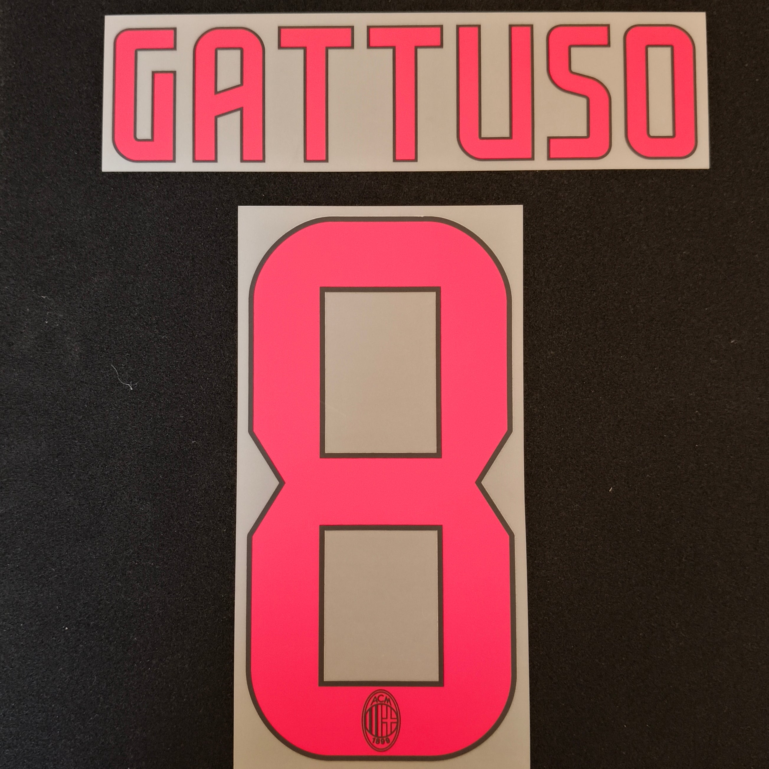 Gattuso nameset AC Milan away 08-09