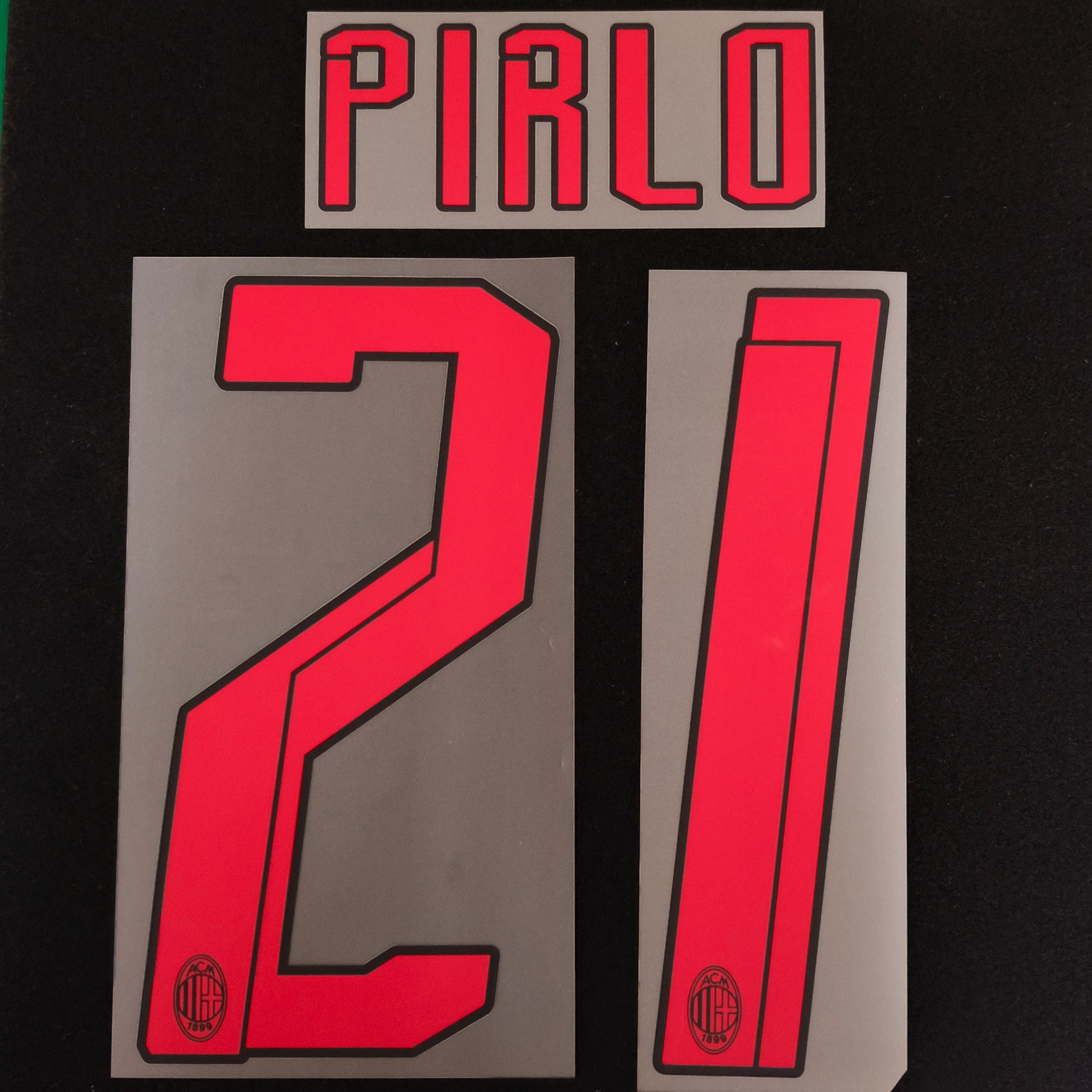 Pirlo nameset AC Milan away 07-08