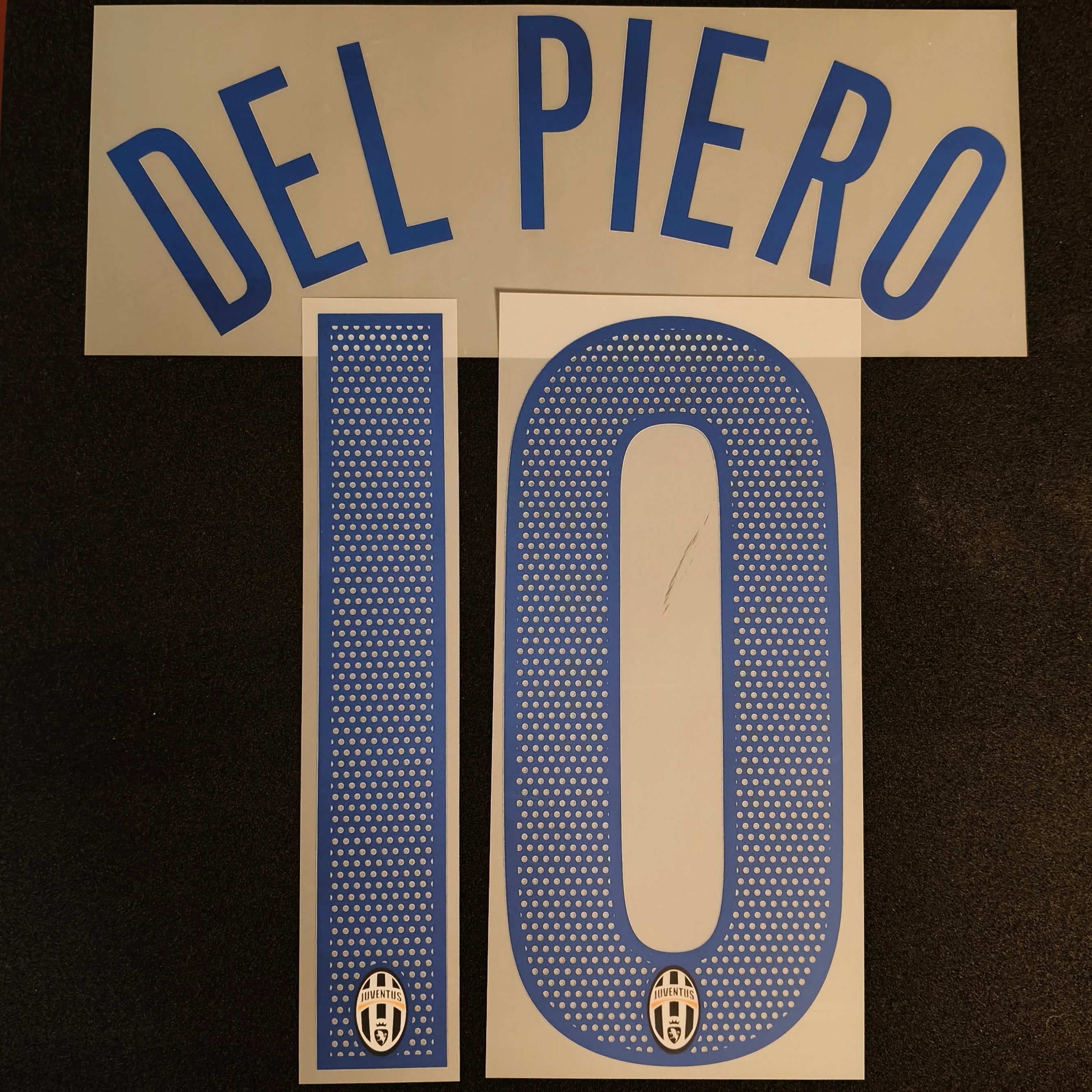 Del Piero nameset FC Juventus