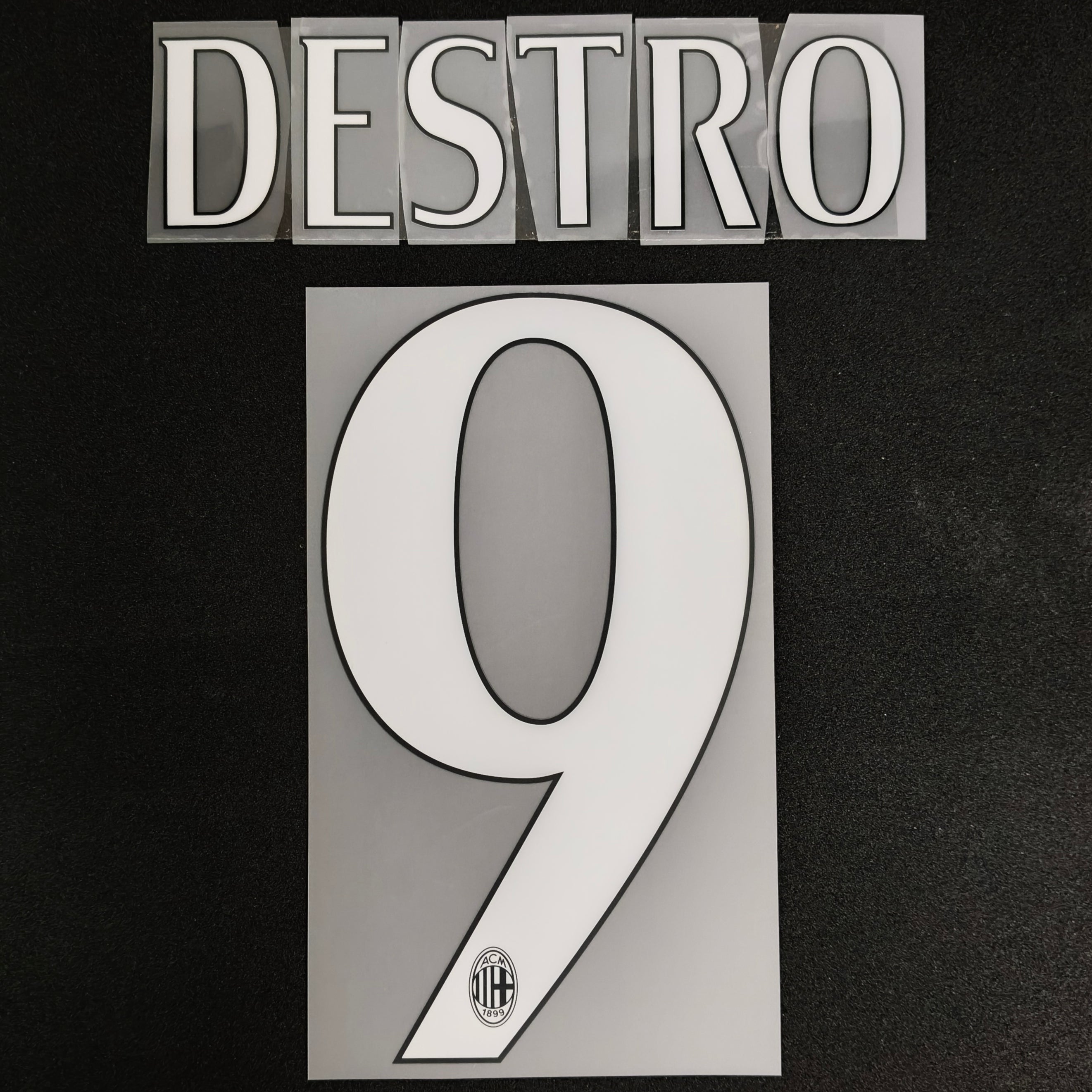 Destro nameset AC Milan home